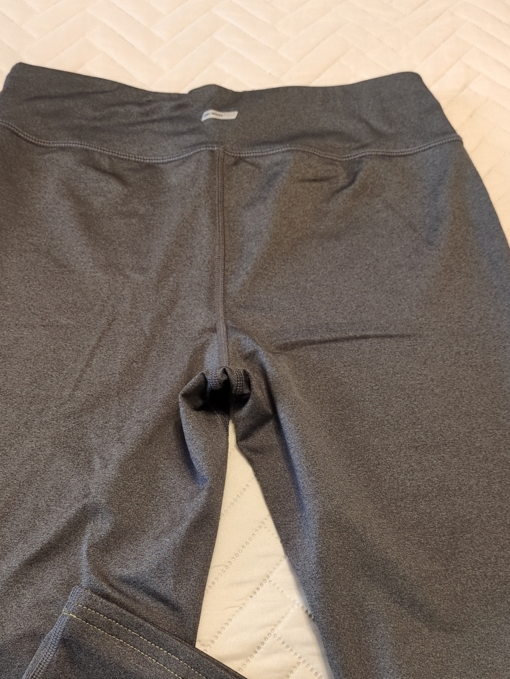 Athletic Works Dark Gray Slim Dri-More Leggings
